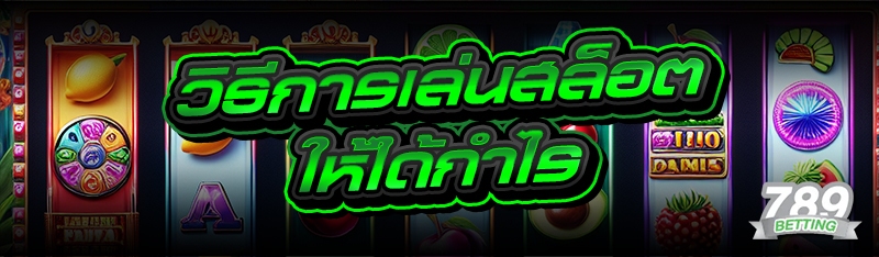 วิธีการเล่นสล็อตให้ได้กำไร
